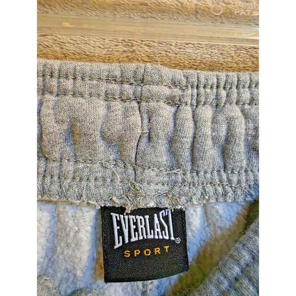 Everlast Sport Men’s Sweatpants XL Gray Relaxed Fit Joggers Elastic Waist Pocket - Picture 3 of 12